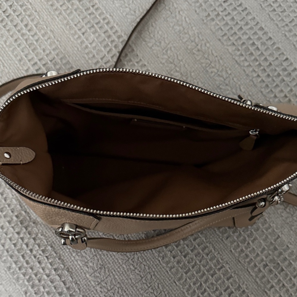 Coach Brown Leather Shoulder Bag - Picture 3 of 4